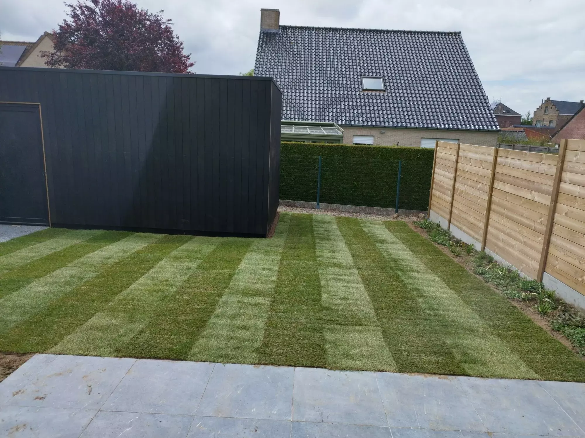 Houten omheining – foto 1