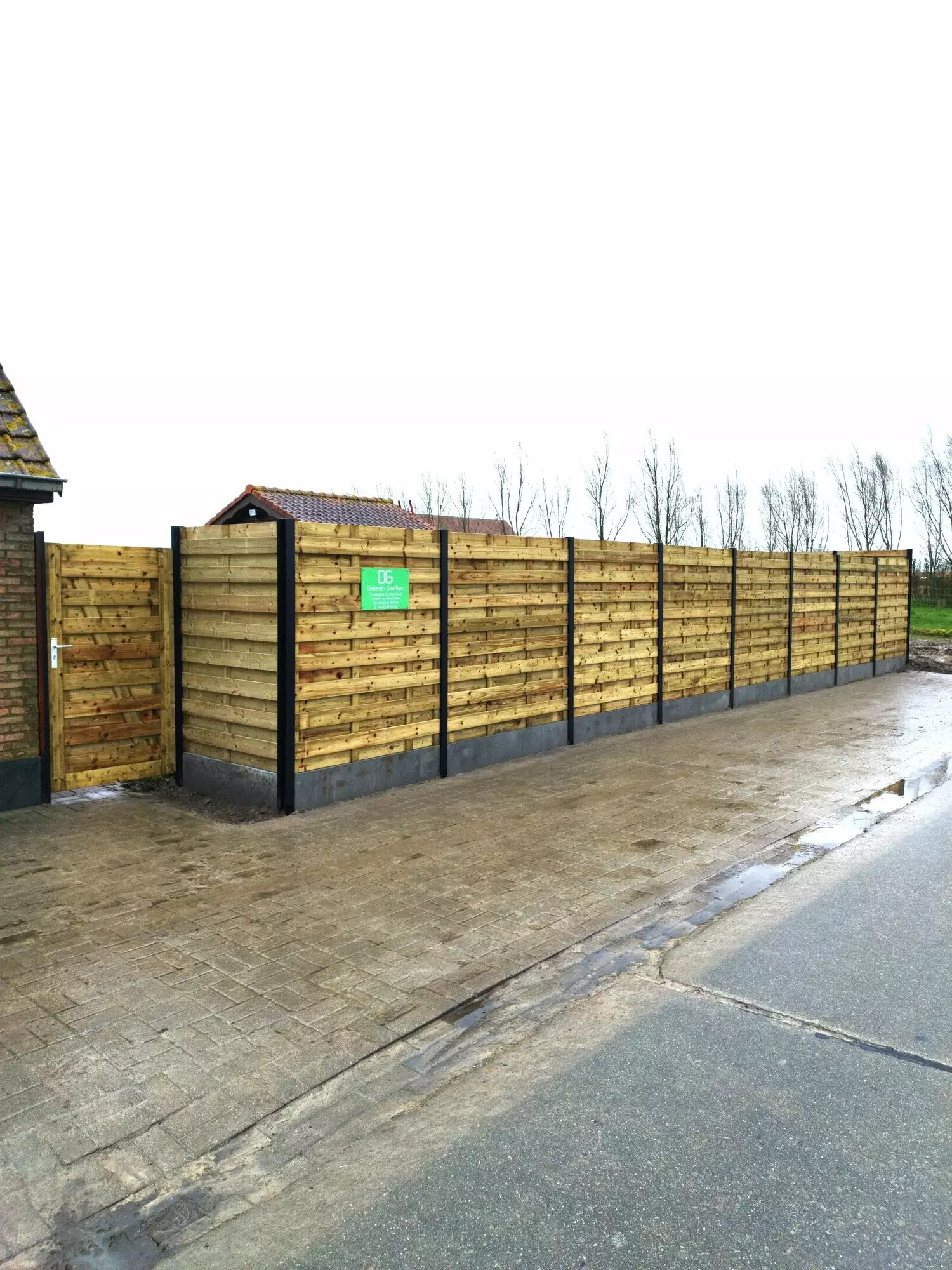 Houten omheining – foto 2