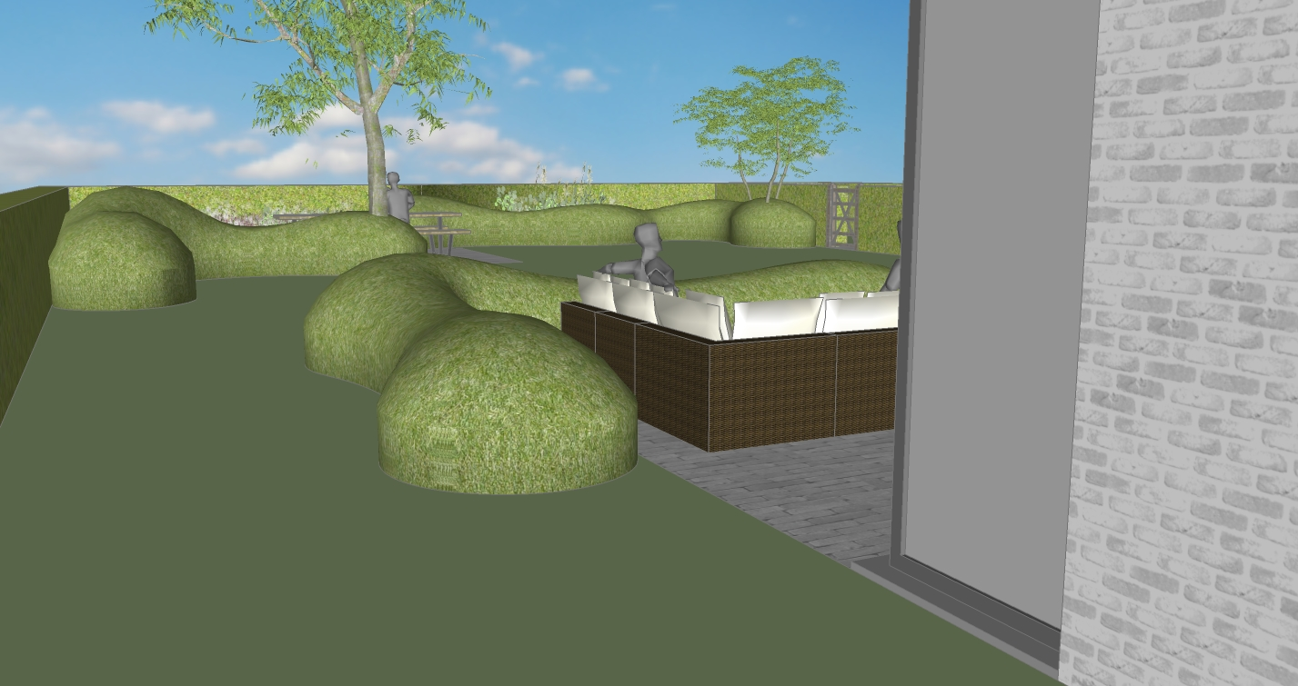 3D beeld voortuin – foto 4