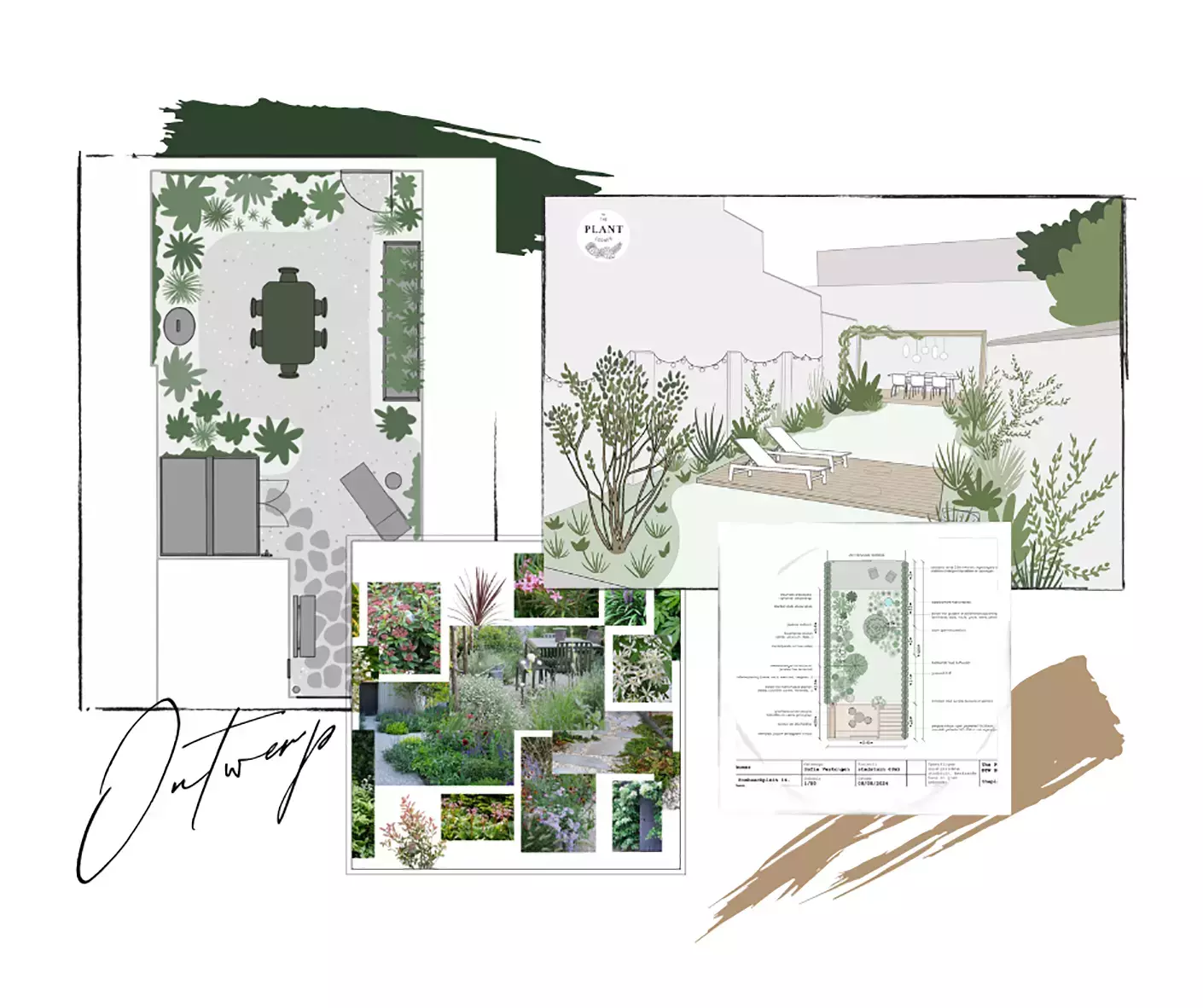 Tuinontwerpen van The Plant Corner