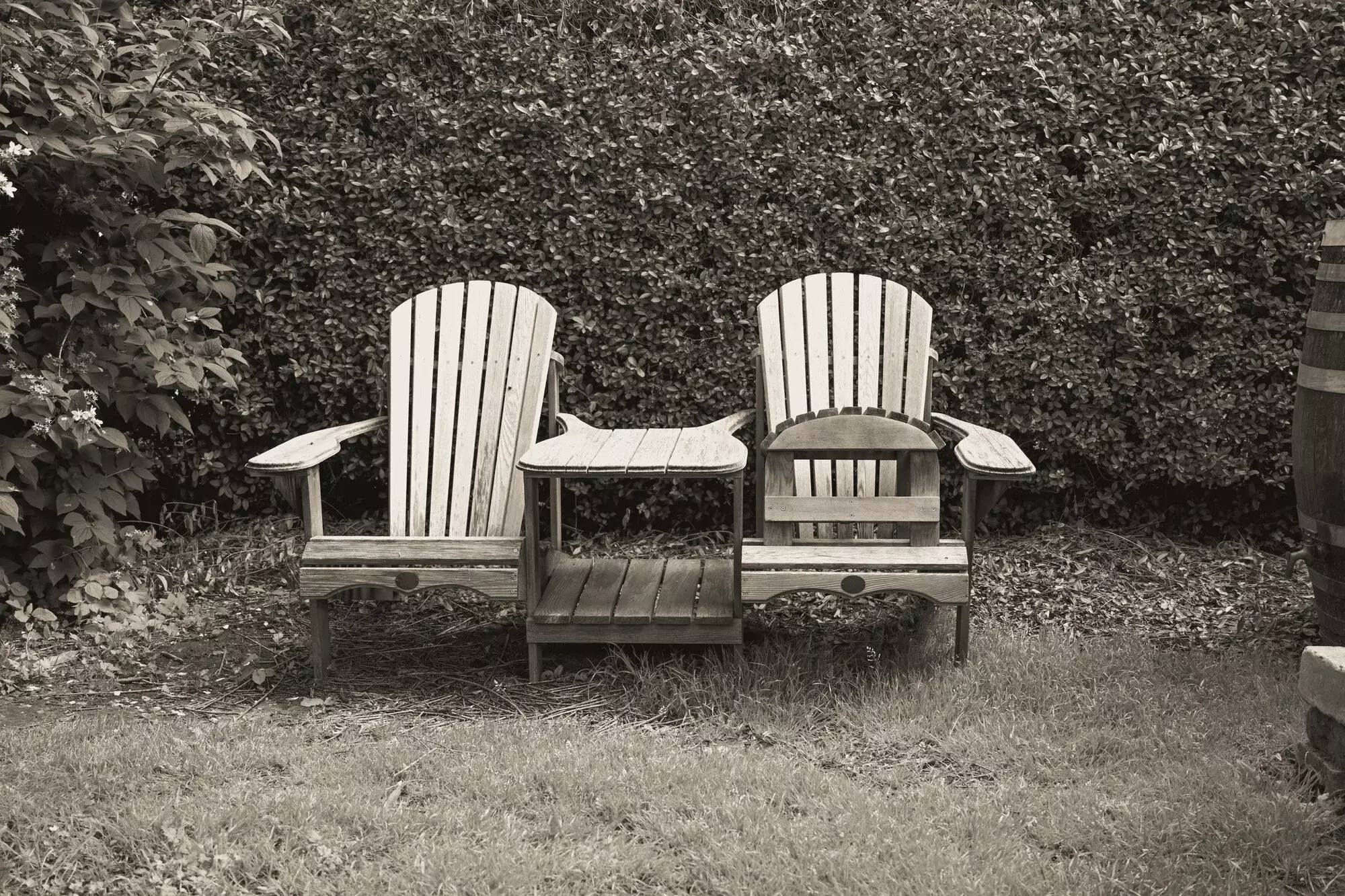 Cottage tuin met weelderig gazon en klassieke haagstructuren, perfect onderhouden – foto 4