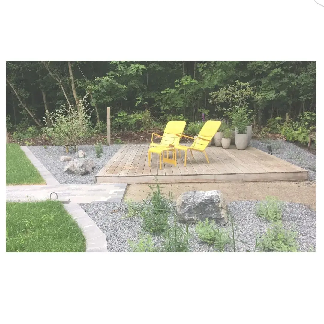 Landelijk tuinontwerp in Beringen – foto 1