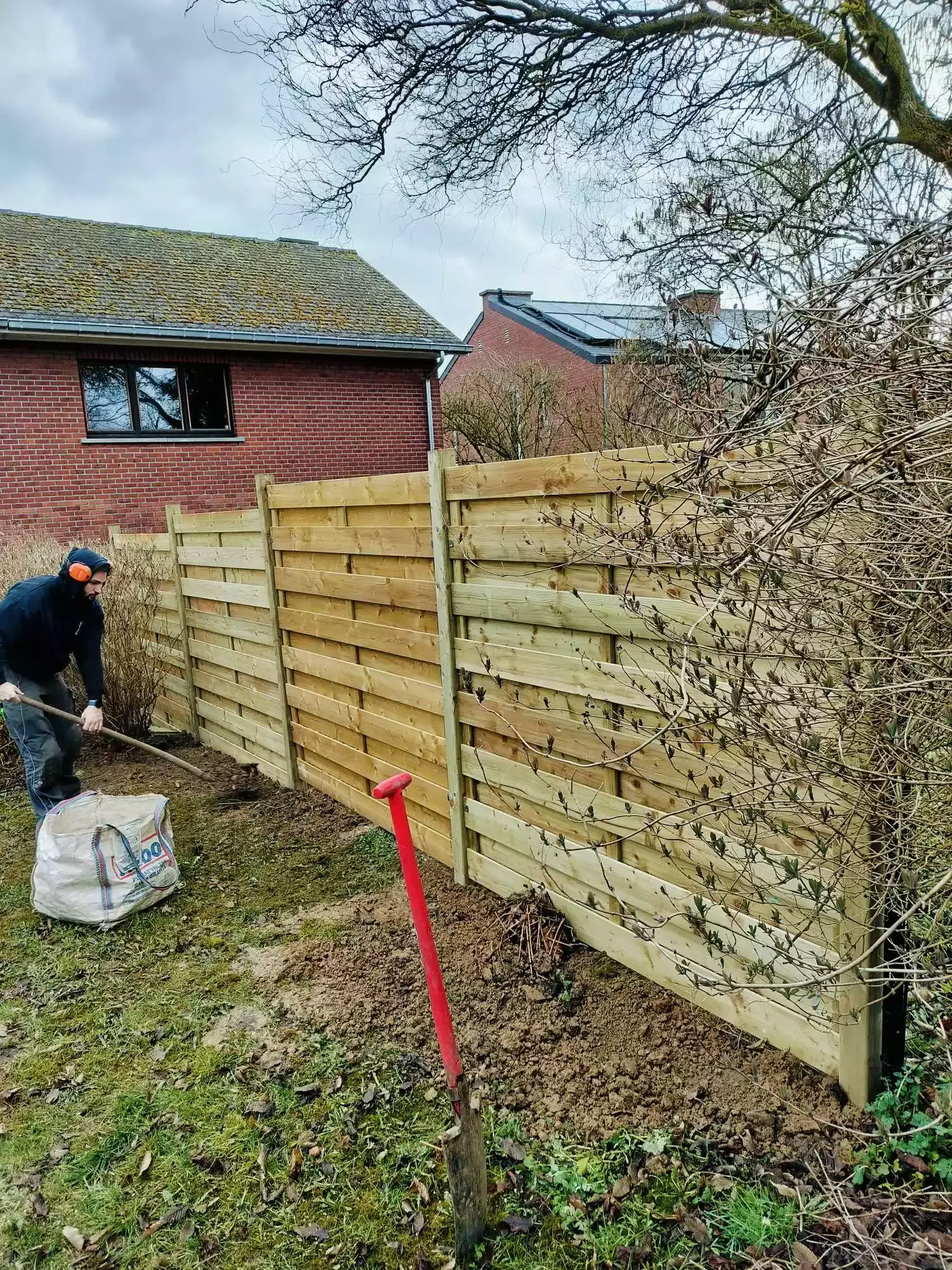 Aanleg van tuinpad door Tuinen Saevels in Huldenberg – foto 2