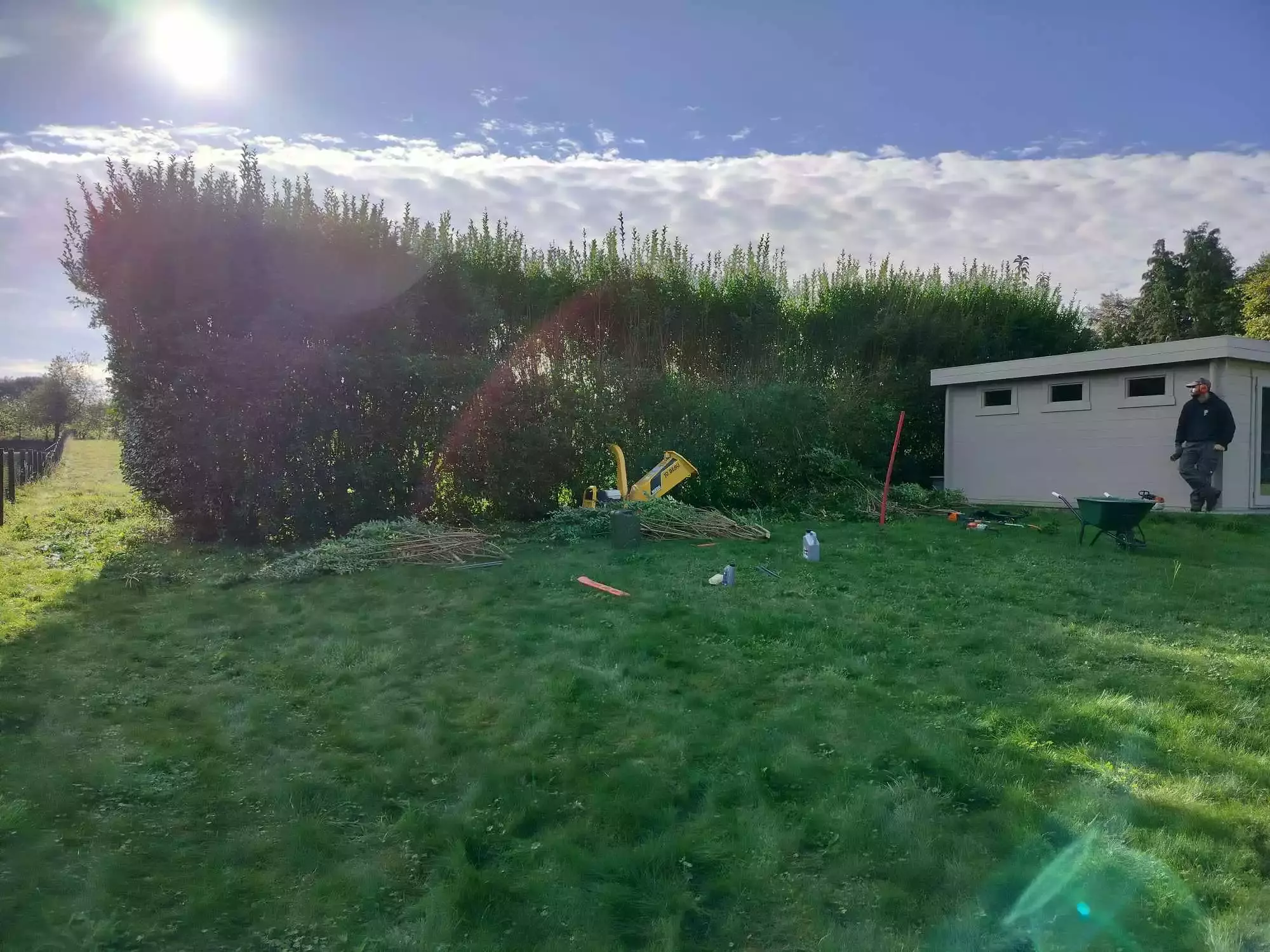 Aanleg van tuinpad door Tuinen Saevels in Huldenberg – foto 3