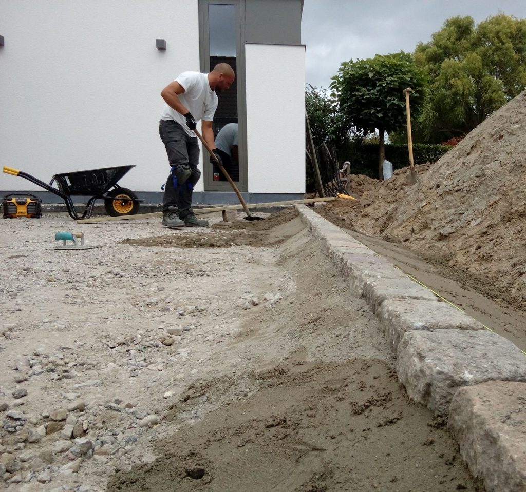 Project Imelda totaalproject tuinaanleg terras verharding Blaasveld Willebroek