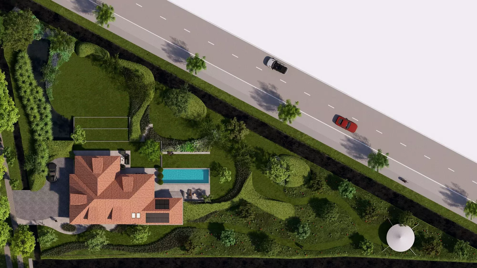 3D render, Isometrisch zicht – foto 3