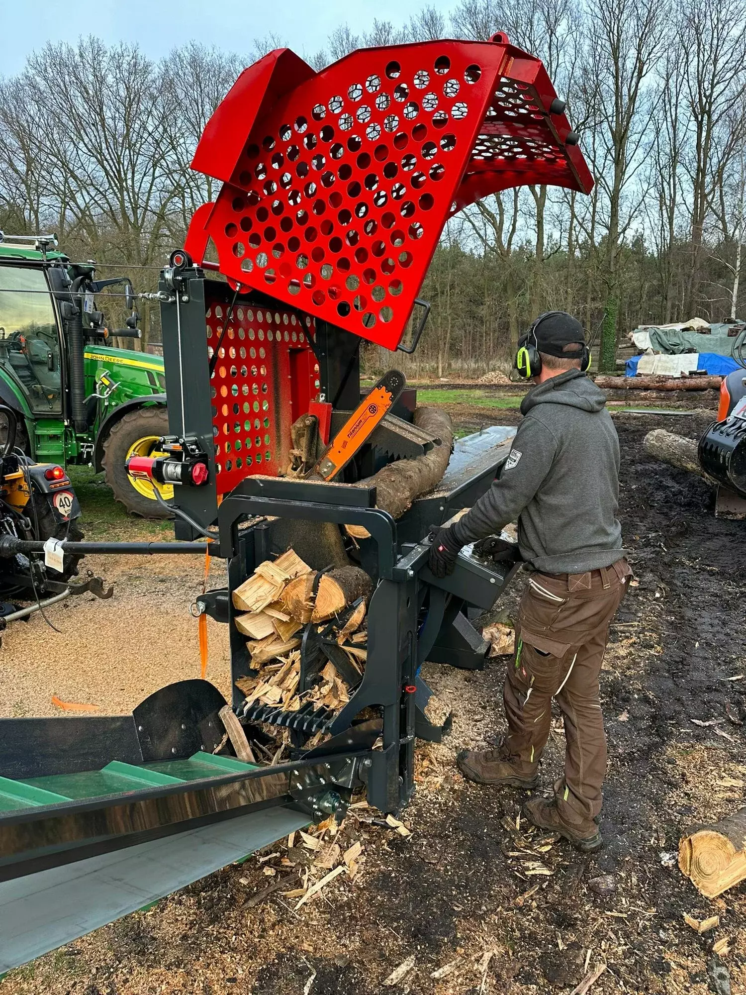 Vellen van bomen met opruim en afvoer hout. – foto 2