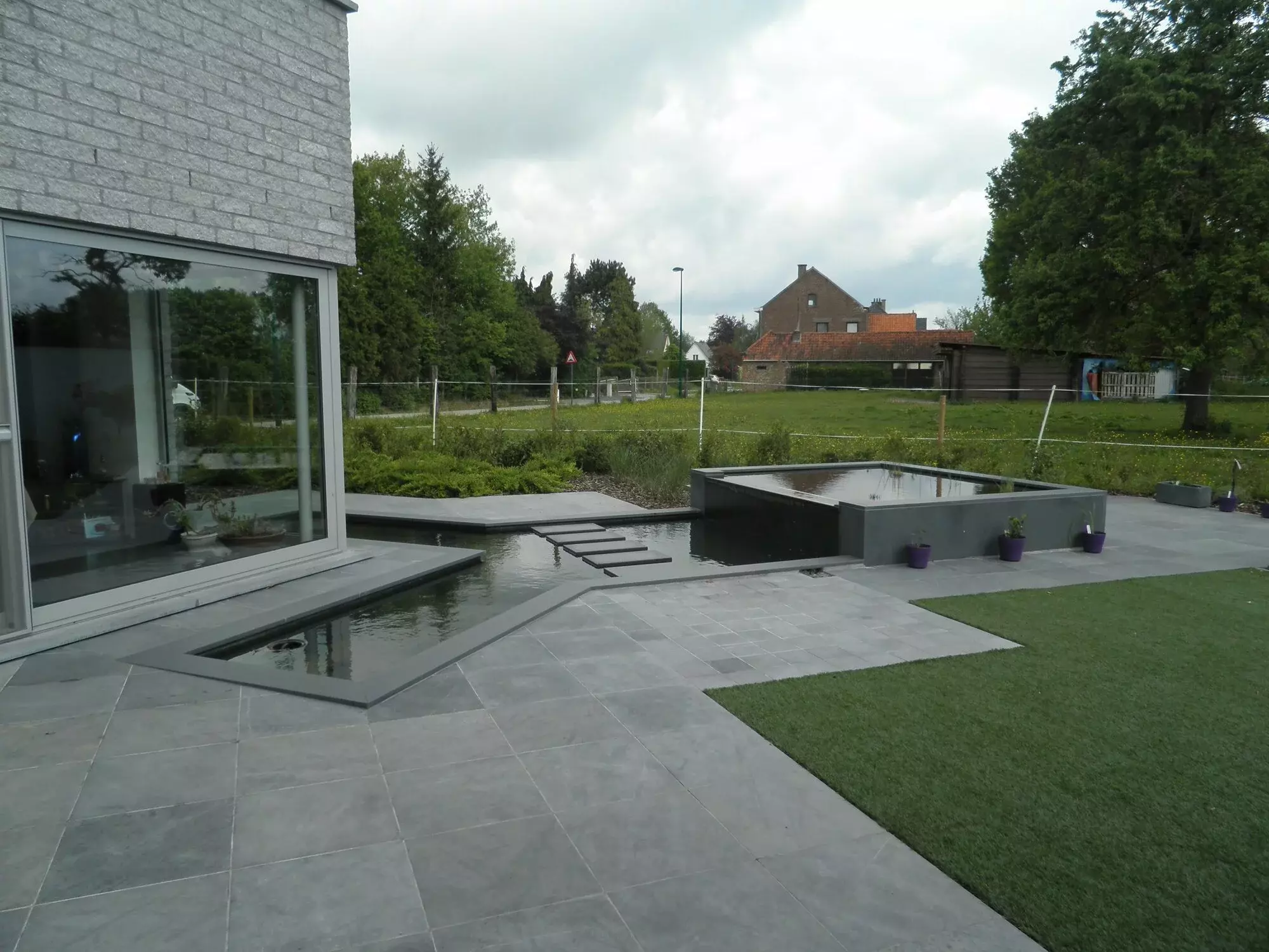 Oprit in kleiklinkers te Dilbeek – foto 3